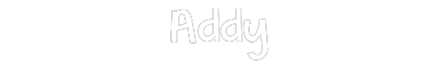 Custom Neon: Addy