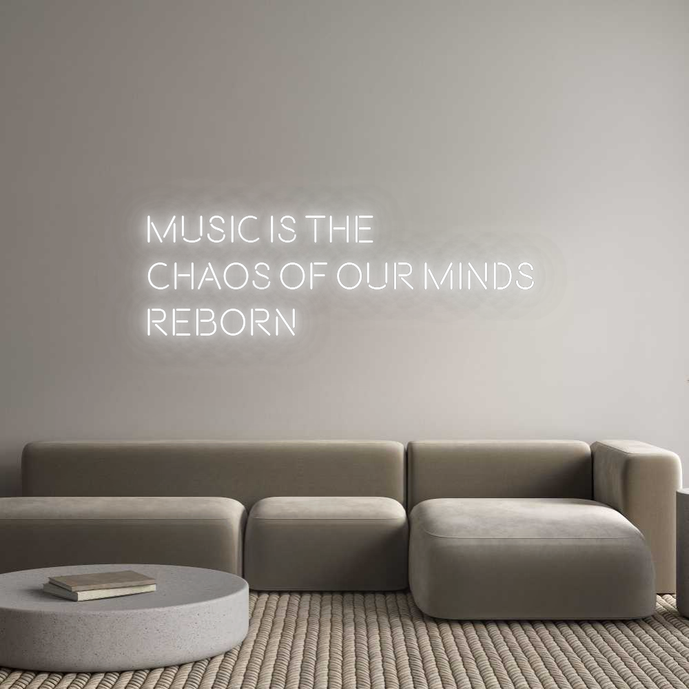 Custom Neon: Music is the
...