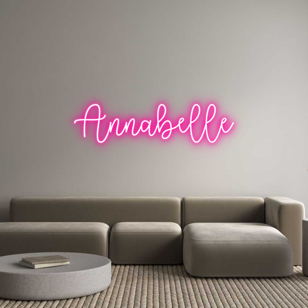 Custom Neon: Annabelle