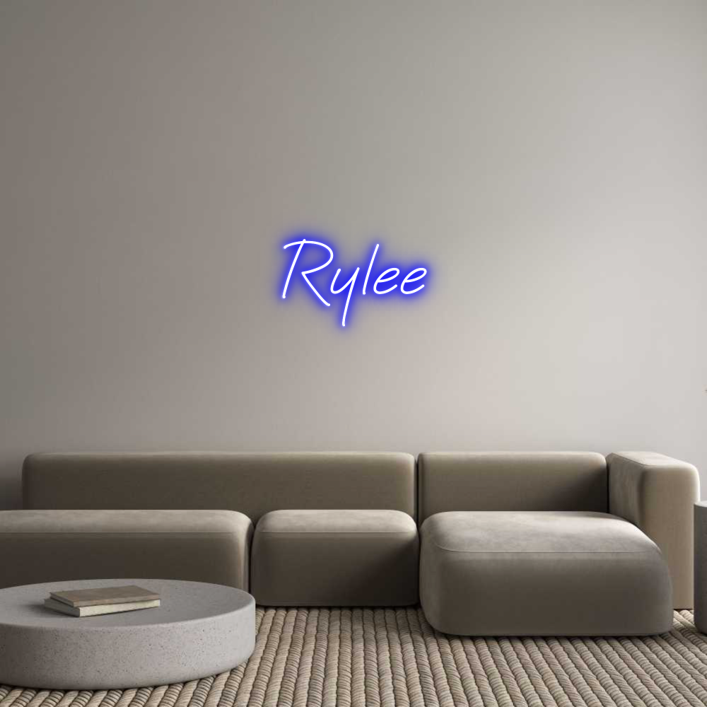 Custom Neon Text - Rylee