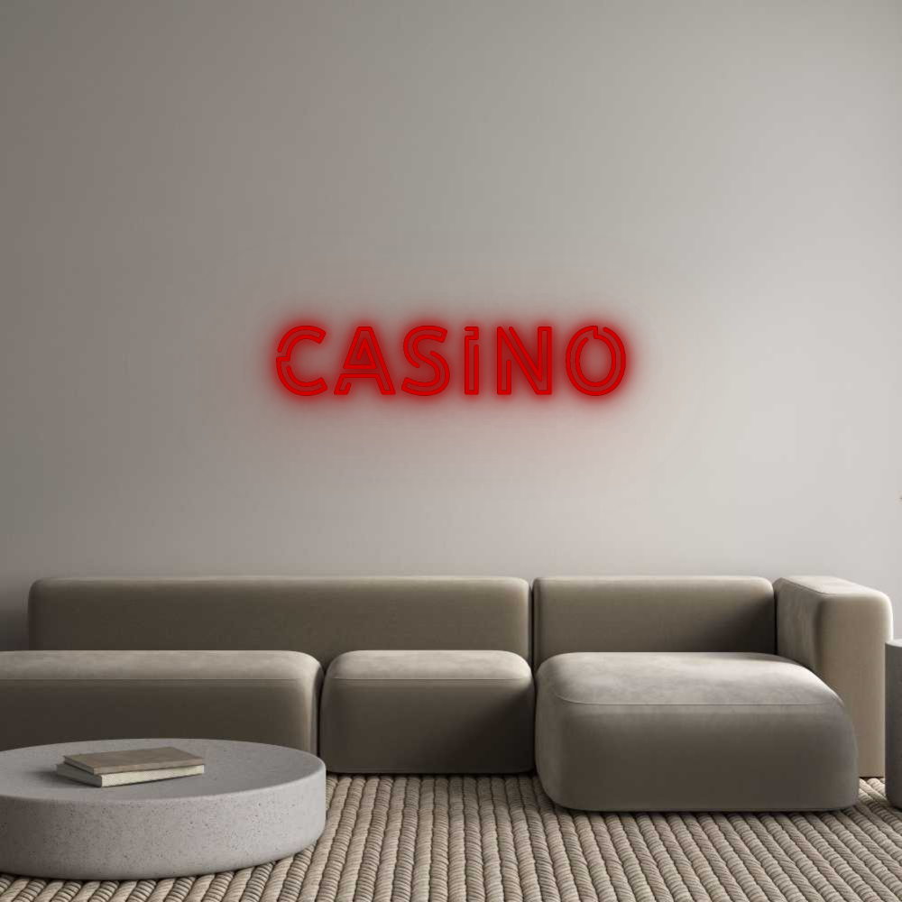 Custom Neon: CASINO