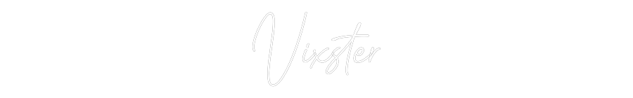 Custom Neon: Vixster