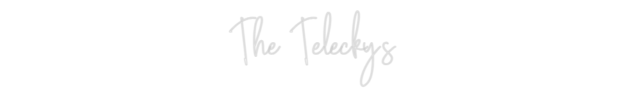 Custom Neon: The Teleckys