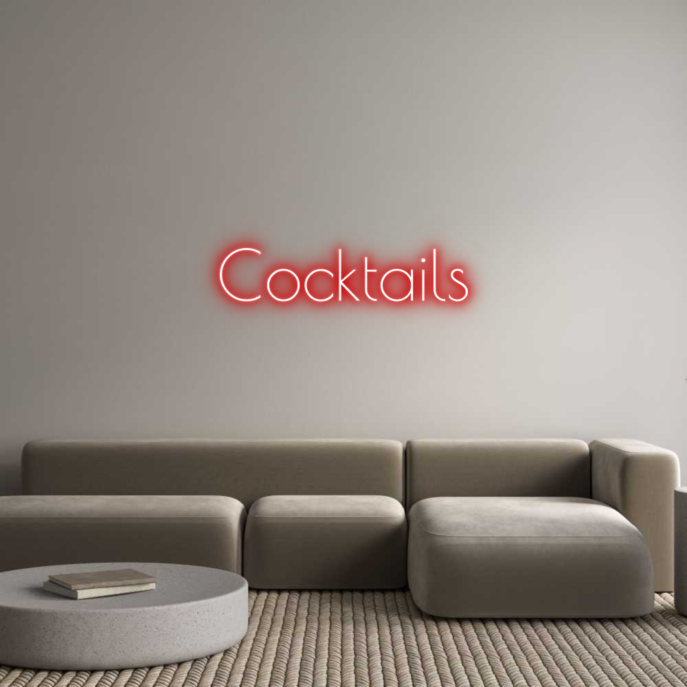 Custom Neon: Cocktails