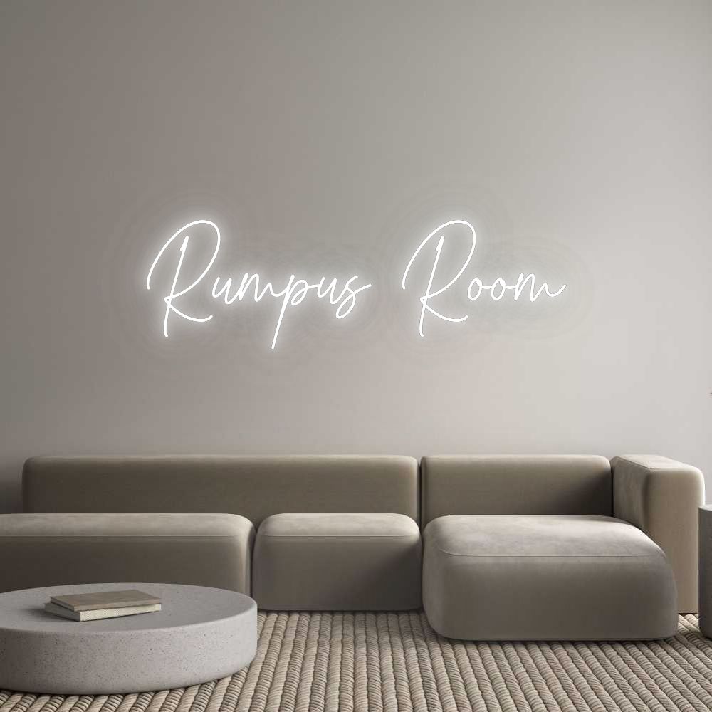 Custom Neon: Rumpus Room