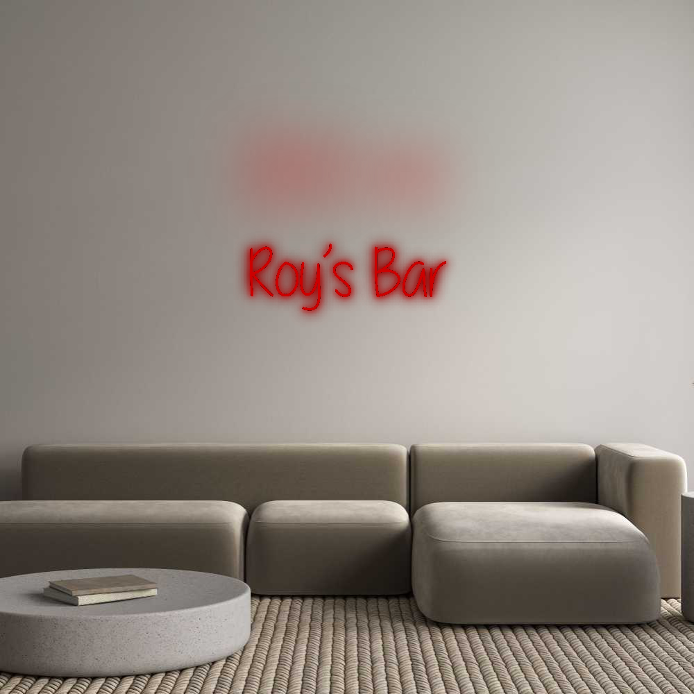 Custom Neon: Roy’s Bar