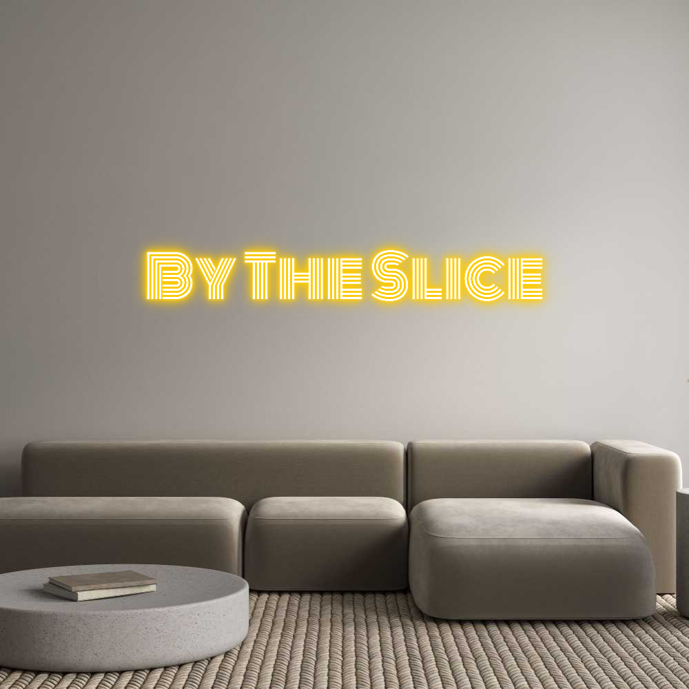 Custom Neon Text - By The Slice