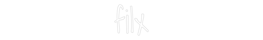 Custom Neon: filx