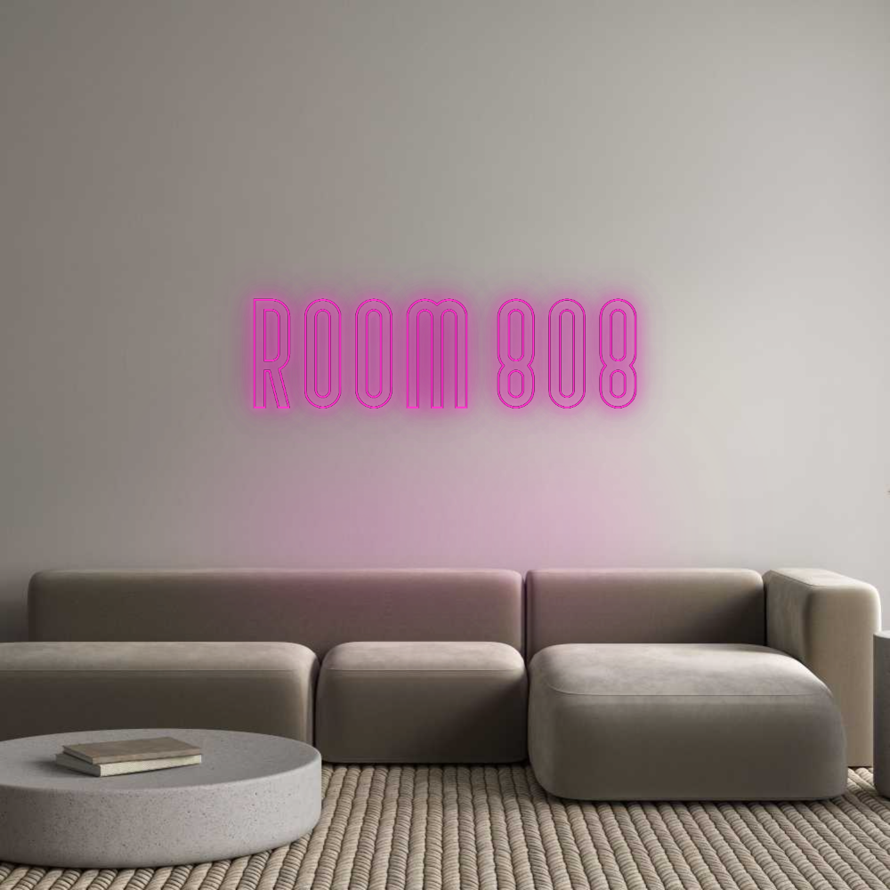 Custom Neon: ROOM 808