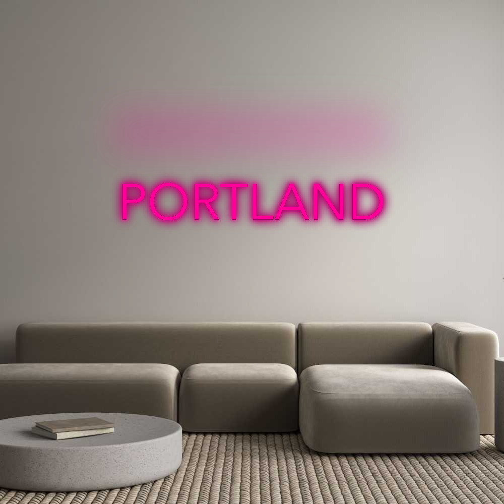 Custom Neon: PORTLAND