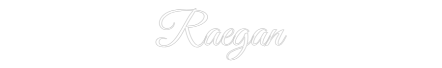 Custom Neon: Raegan