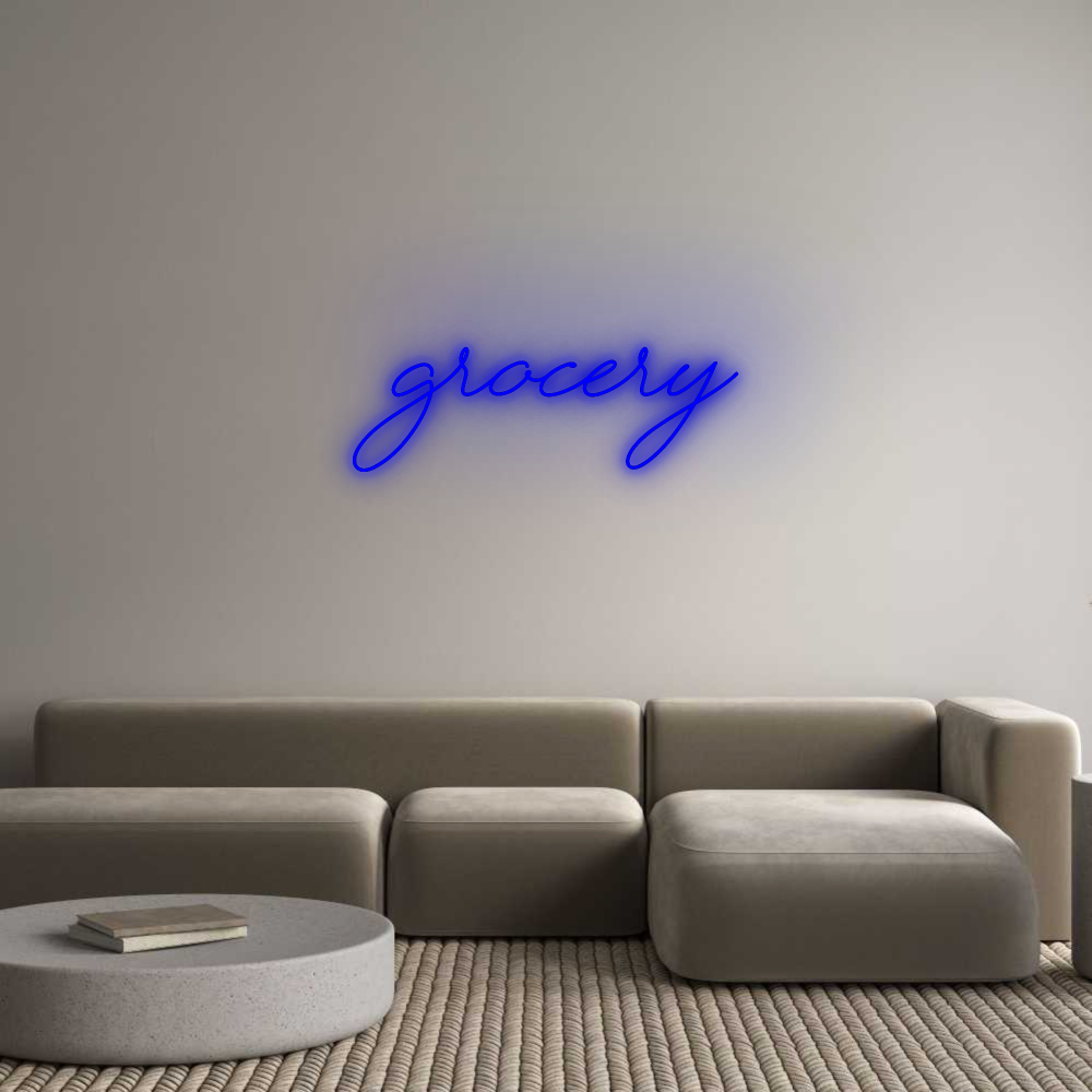 Custom Neon: Grocery