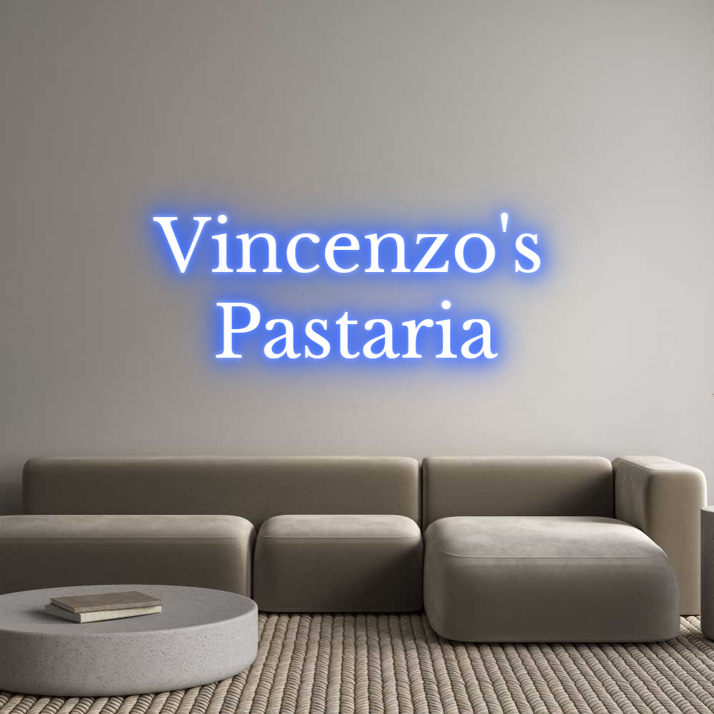 Custom Neon Text - Vincenzo's 
...