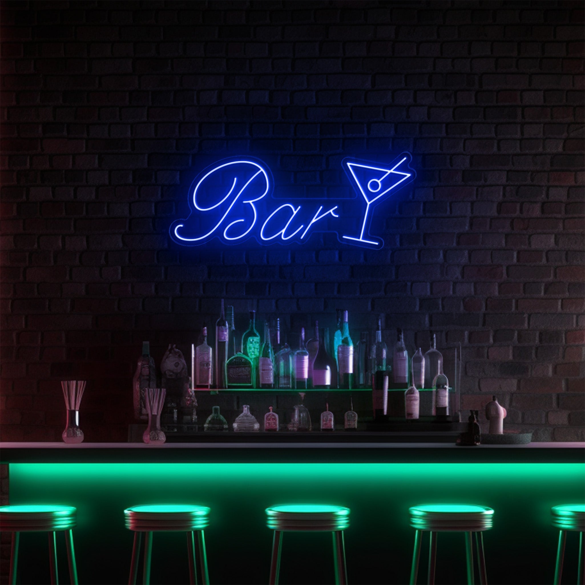 Bar Martini LED Neon!