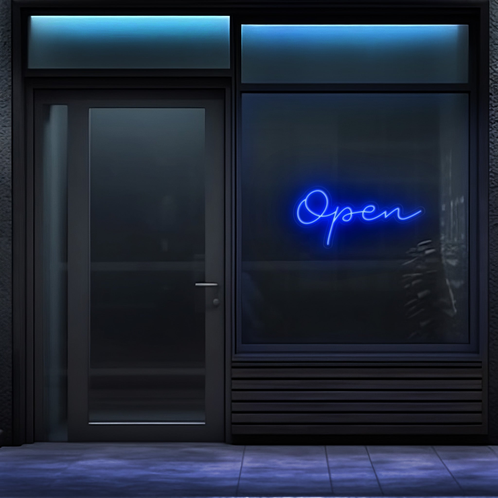 Open Cursive LED Neon Sign!