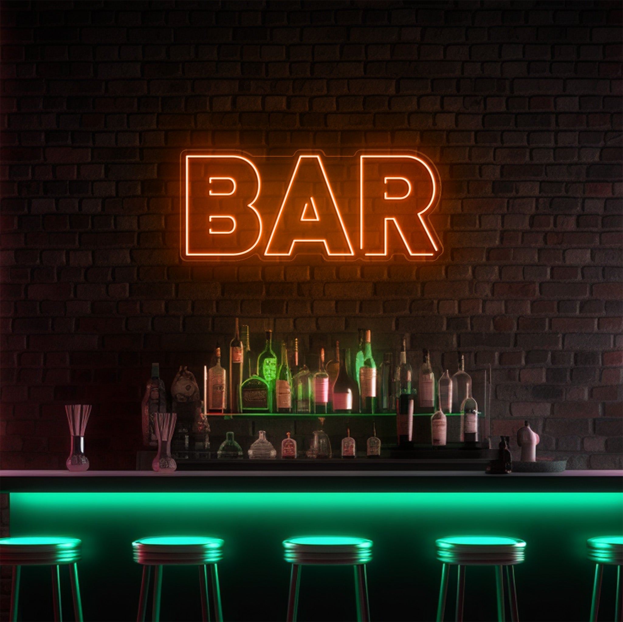 BAR LED Neon Sign!