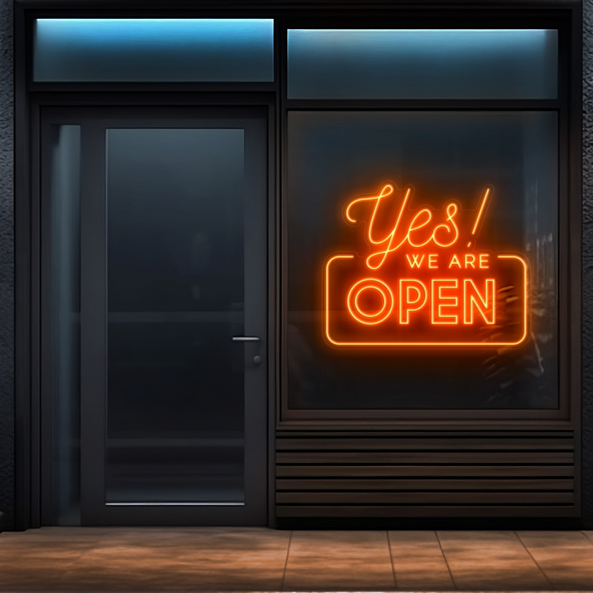 Yes We Are Open LED Neon Sign!