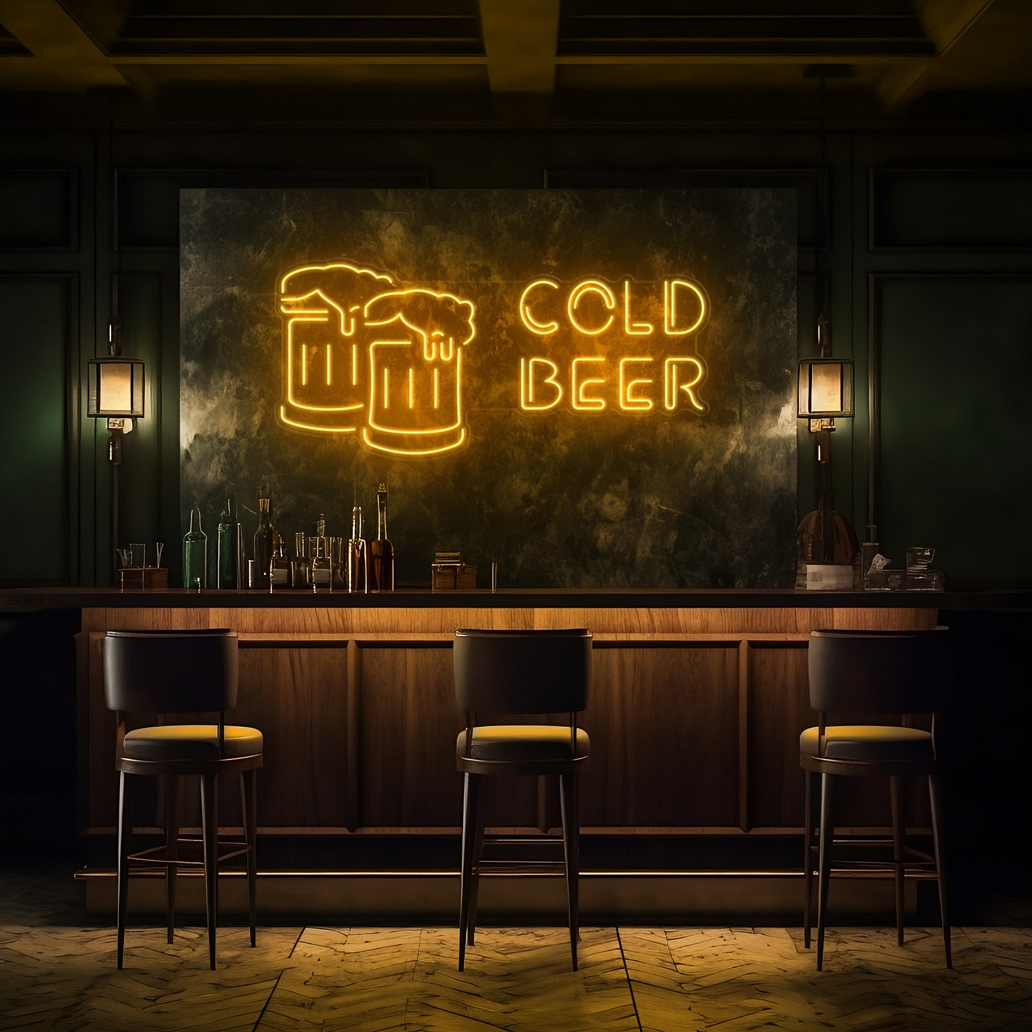 Cold Beer LED Neon Sign!