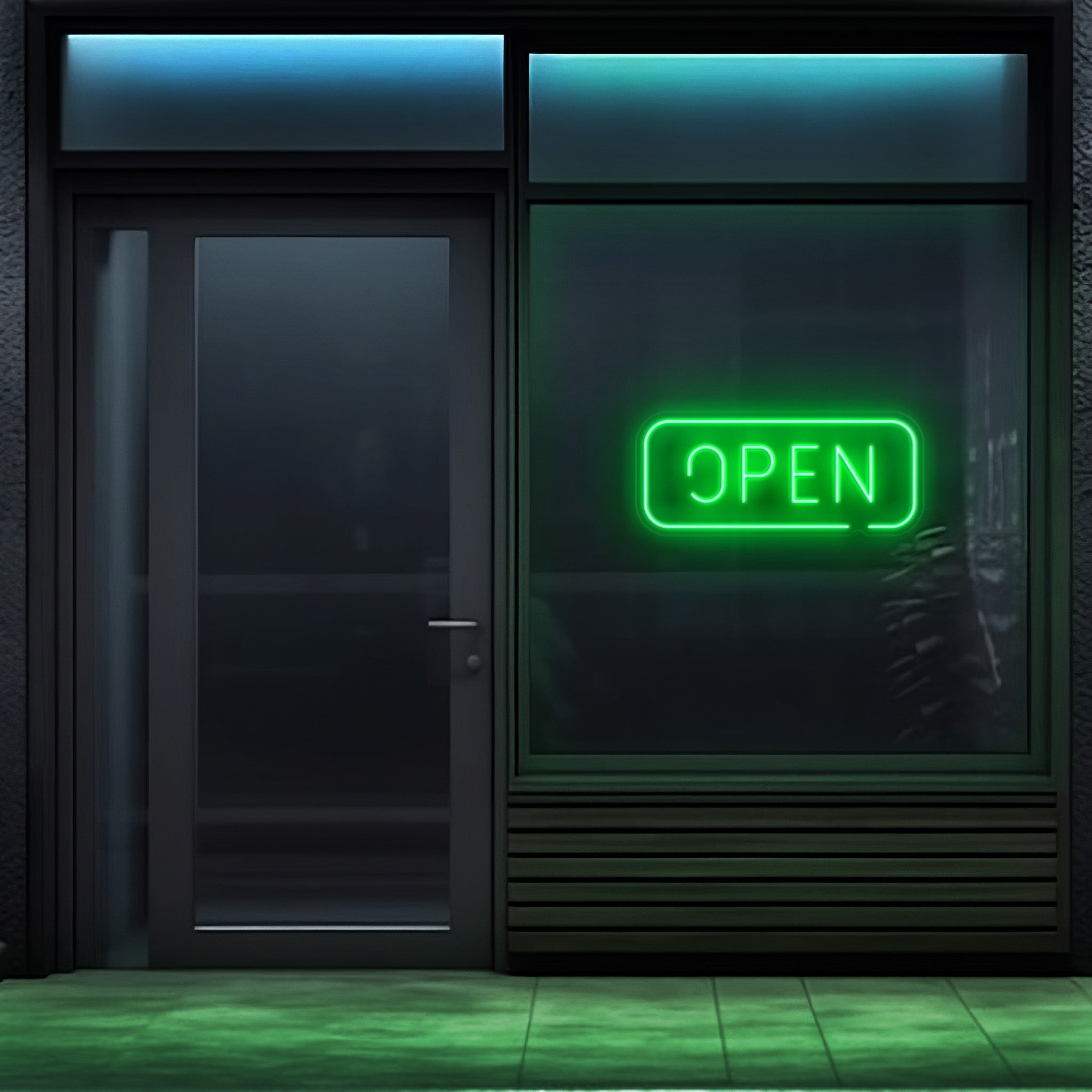 Open Retro LED Neon Sign!