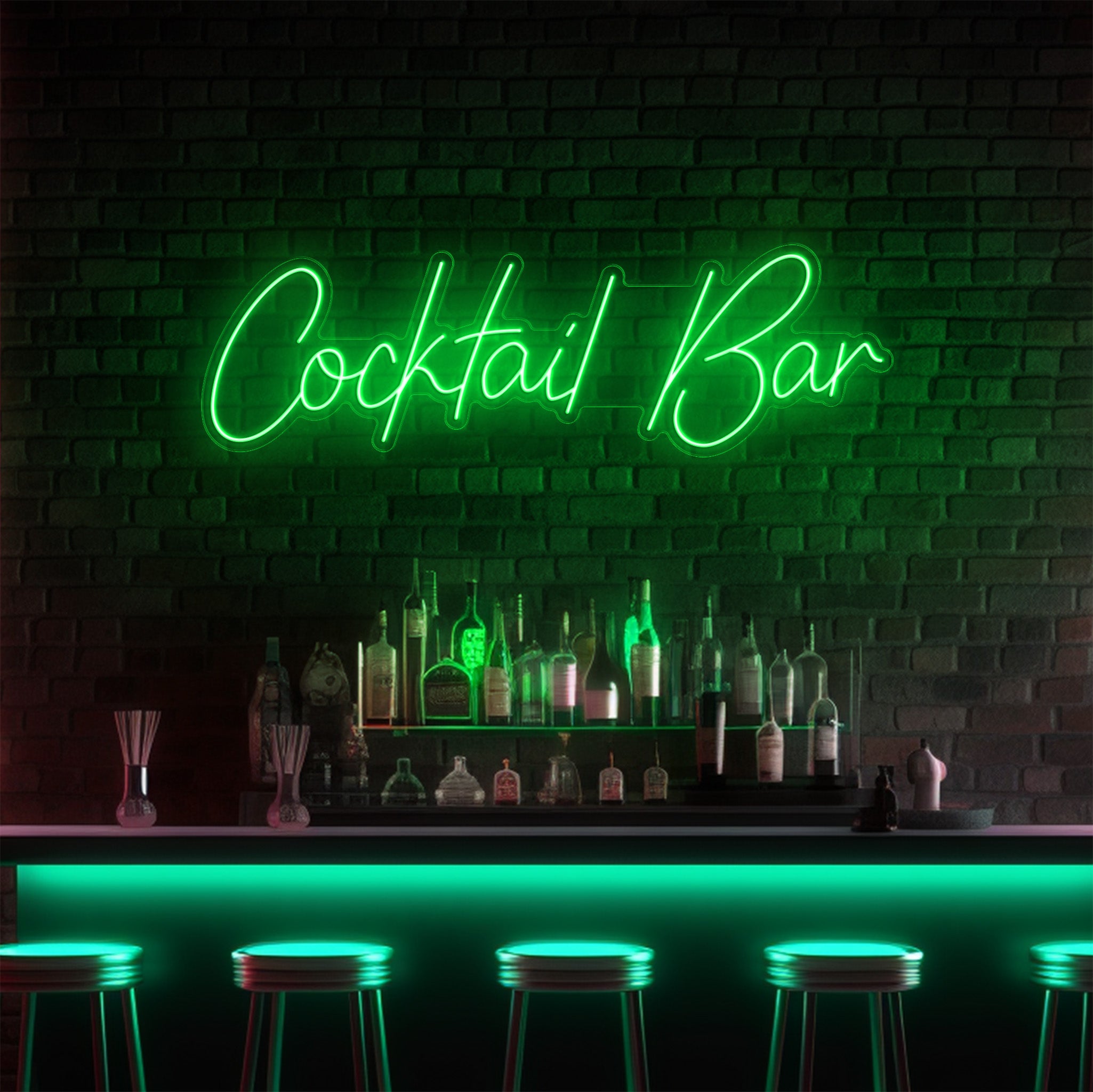 Cocktail Bar LED Neon Sign!