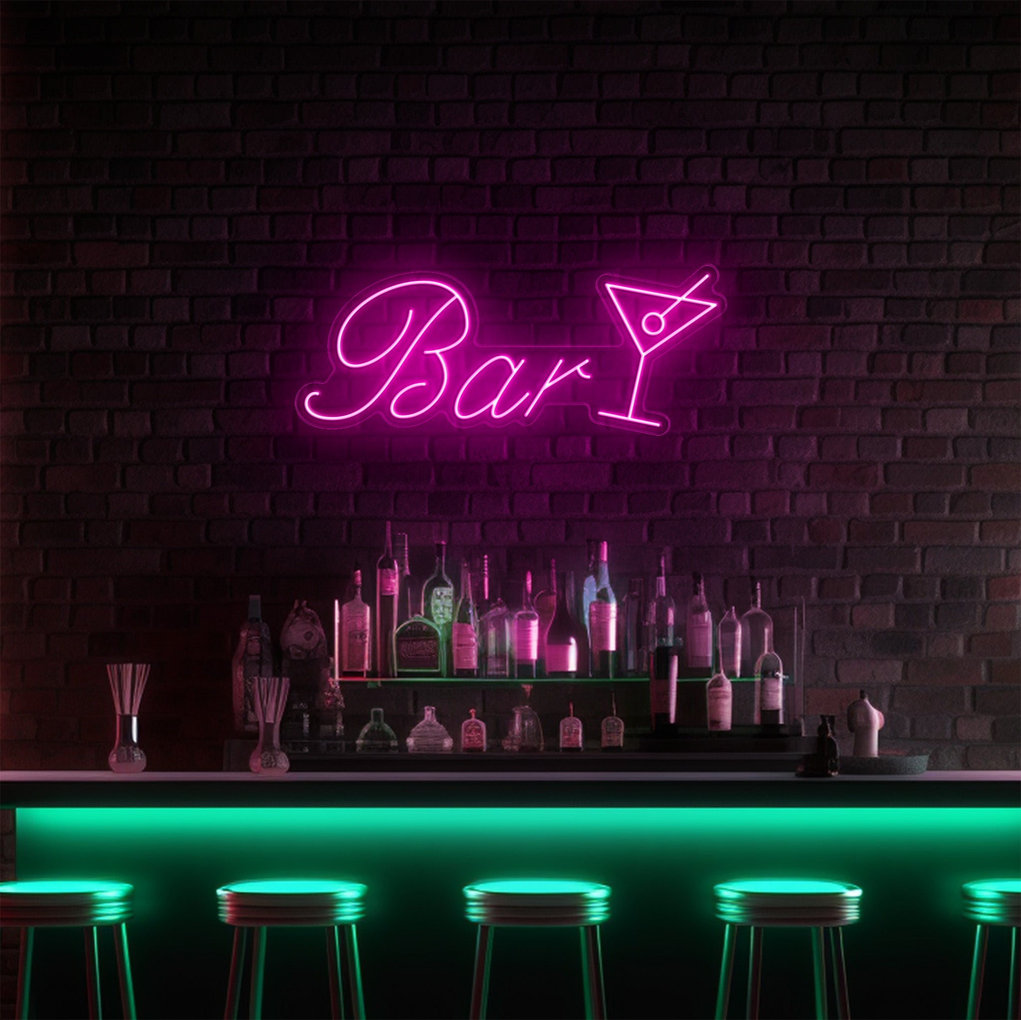 Bar Martini LED Neon!