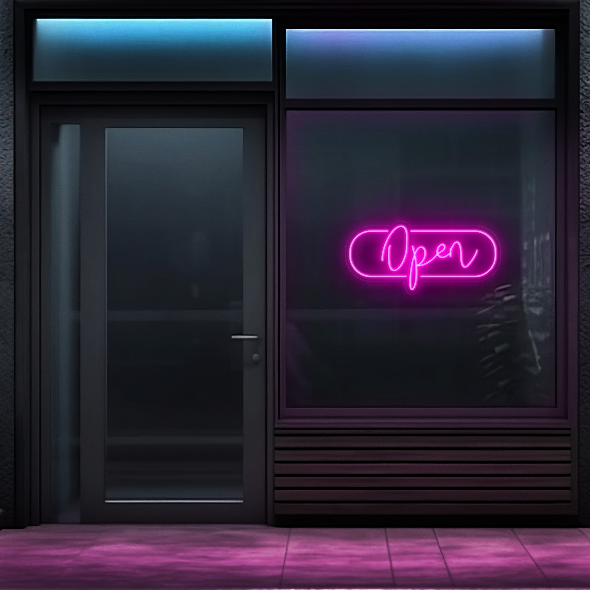 Open Aesthetic LED Neon Sign!