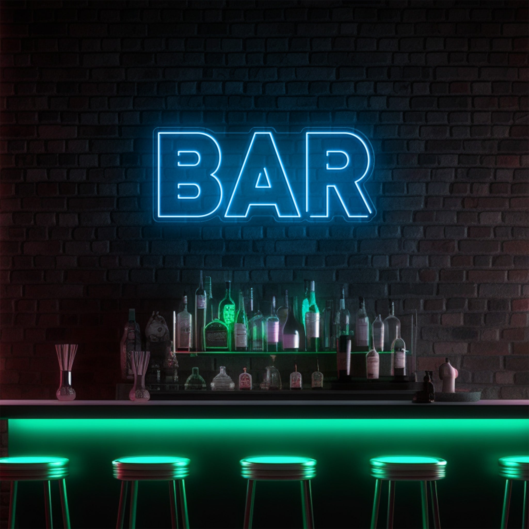 BAR LED Neon Sign!