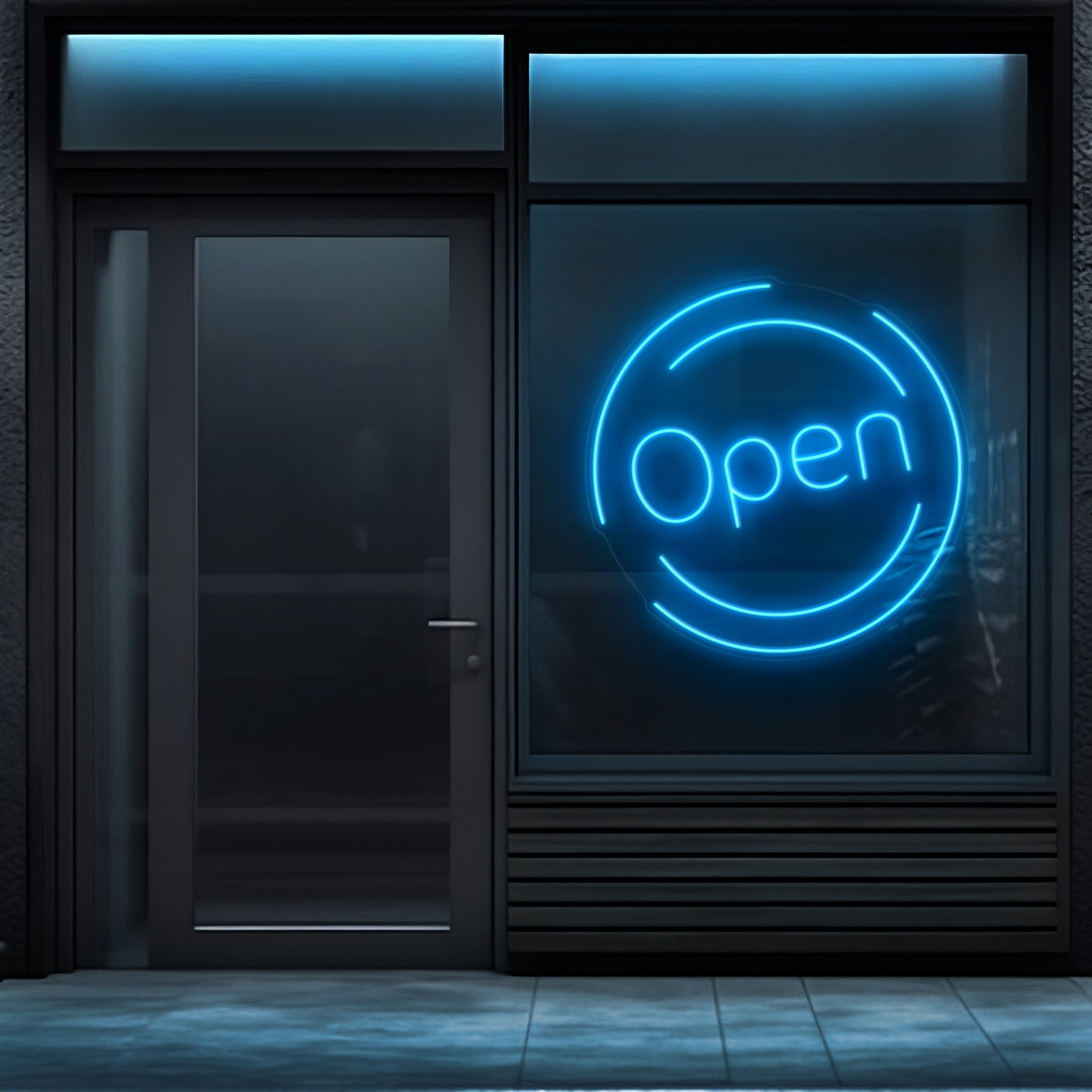 Open Circle LED Neon Sign!