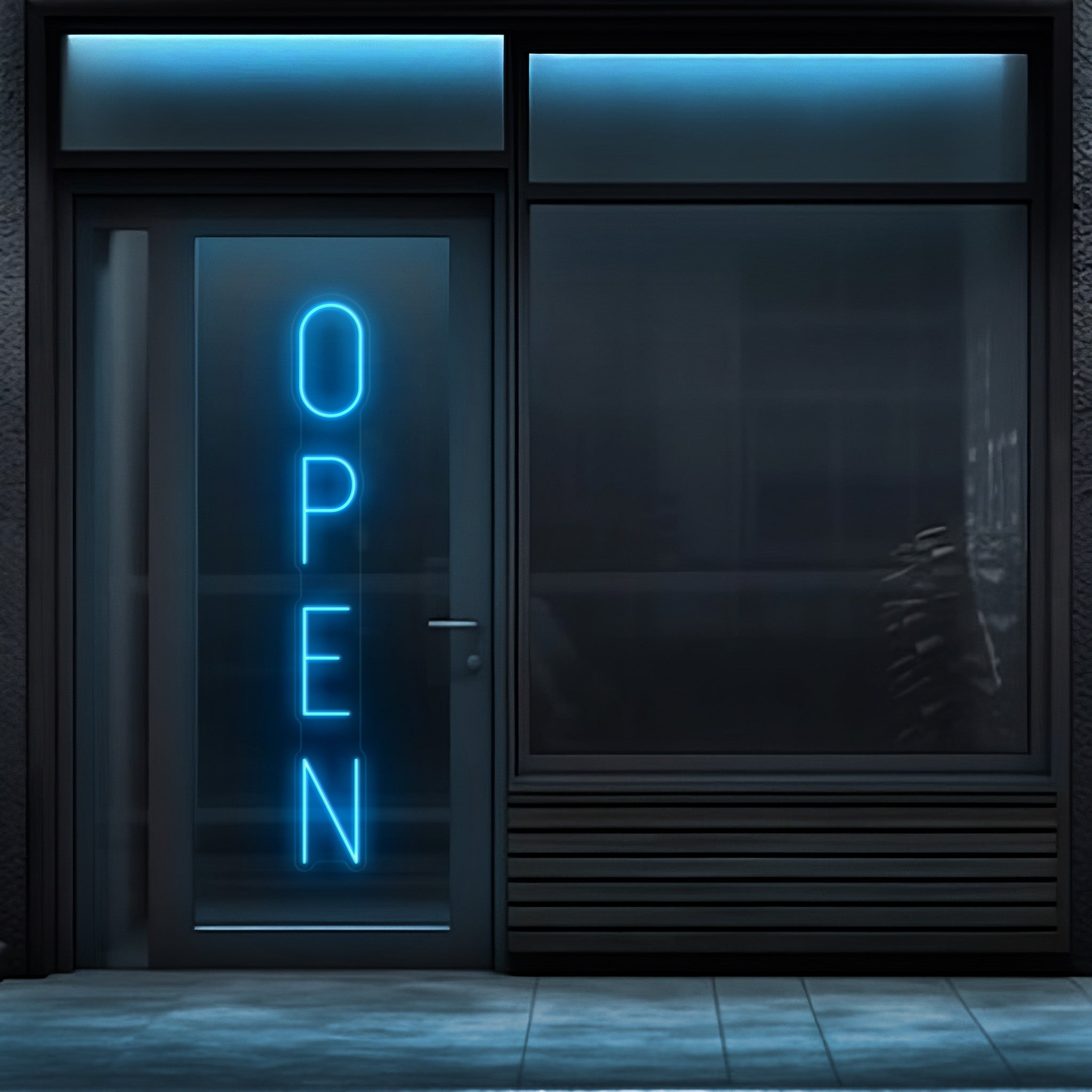 Open Vertical LED Neon Signs!