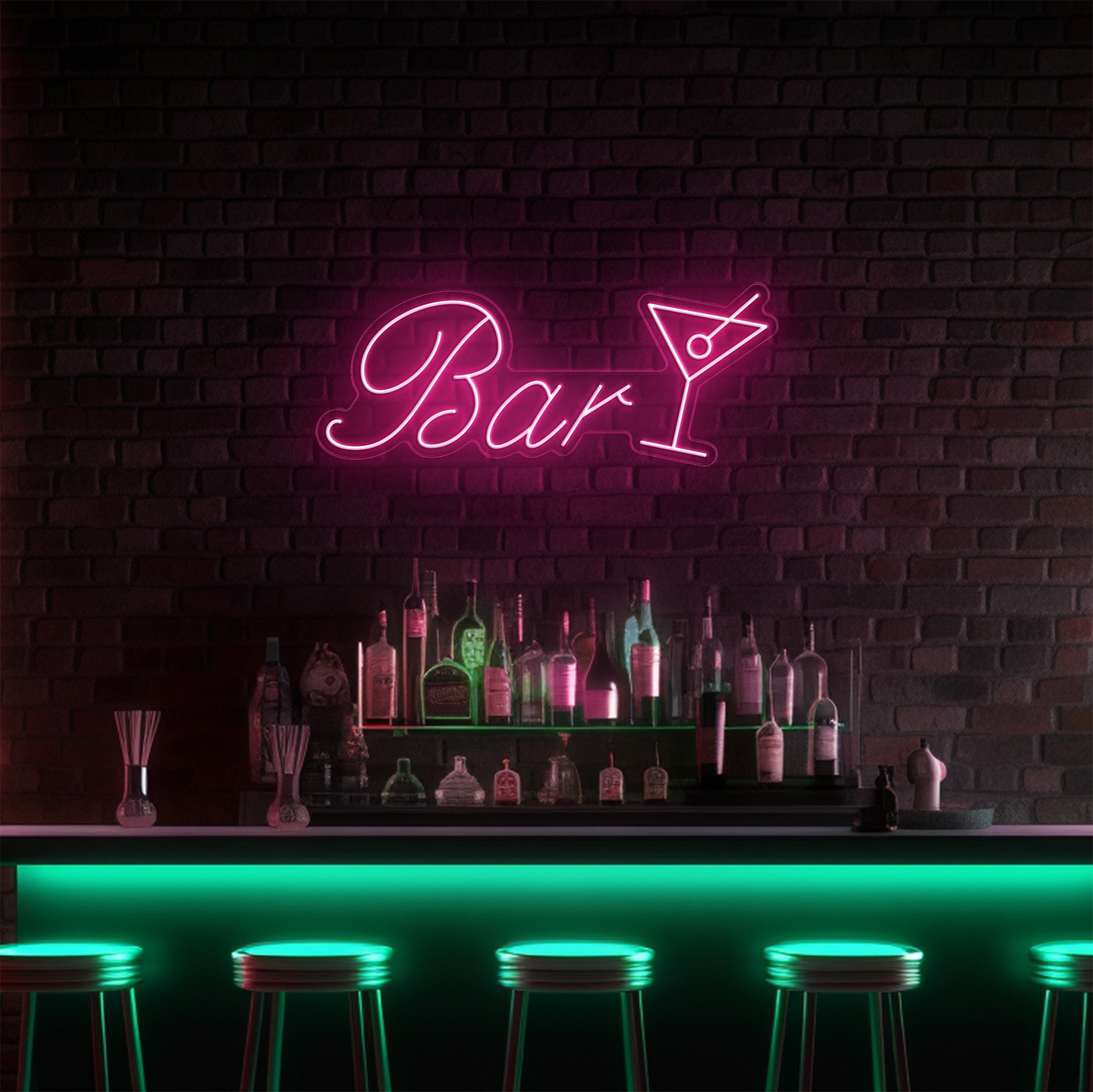 Bar Martini LED Neon!