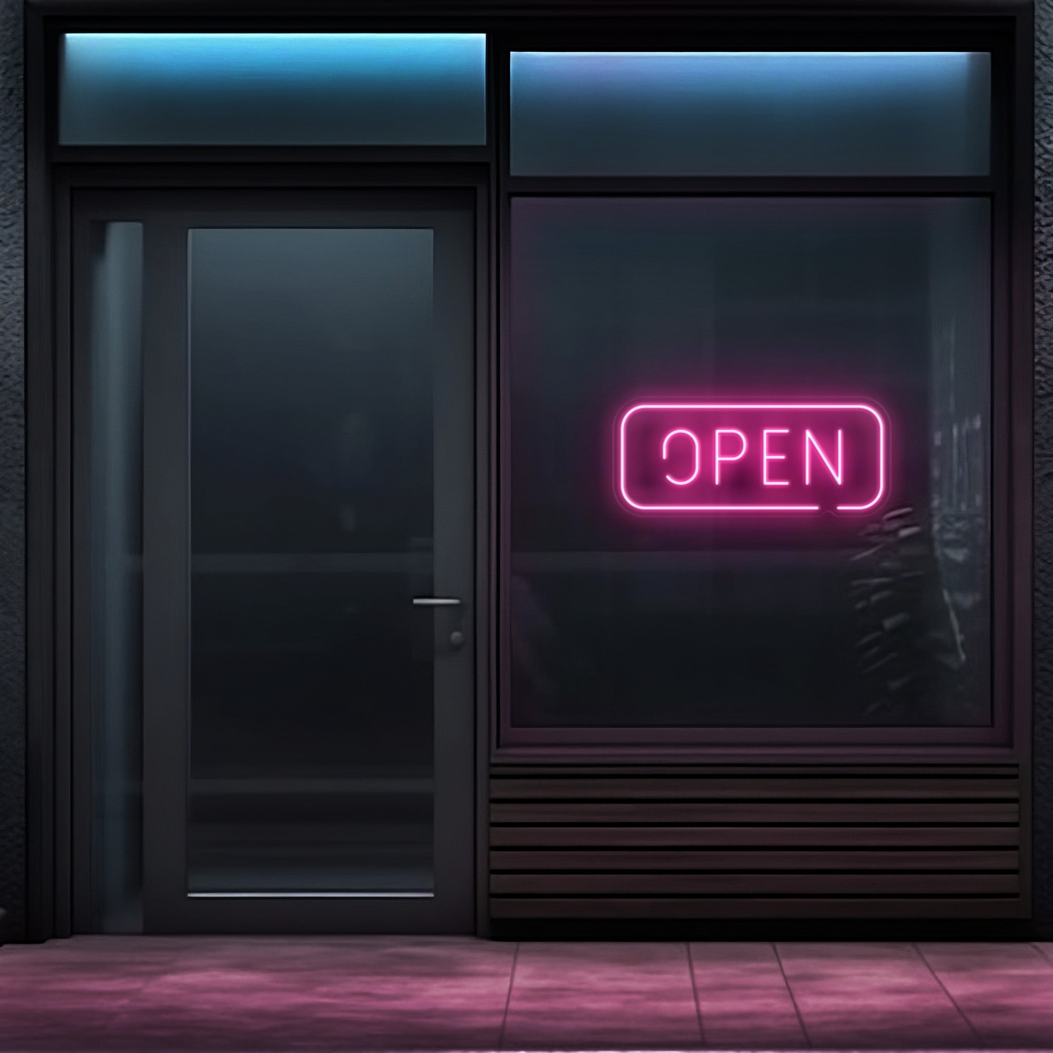 Open Retro LED Neon Sign!