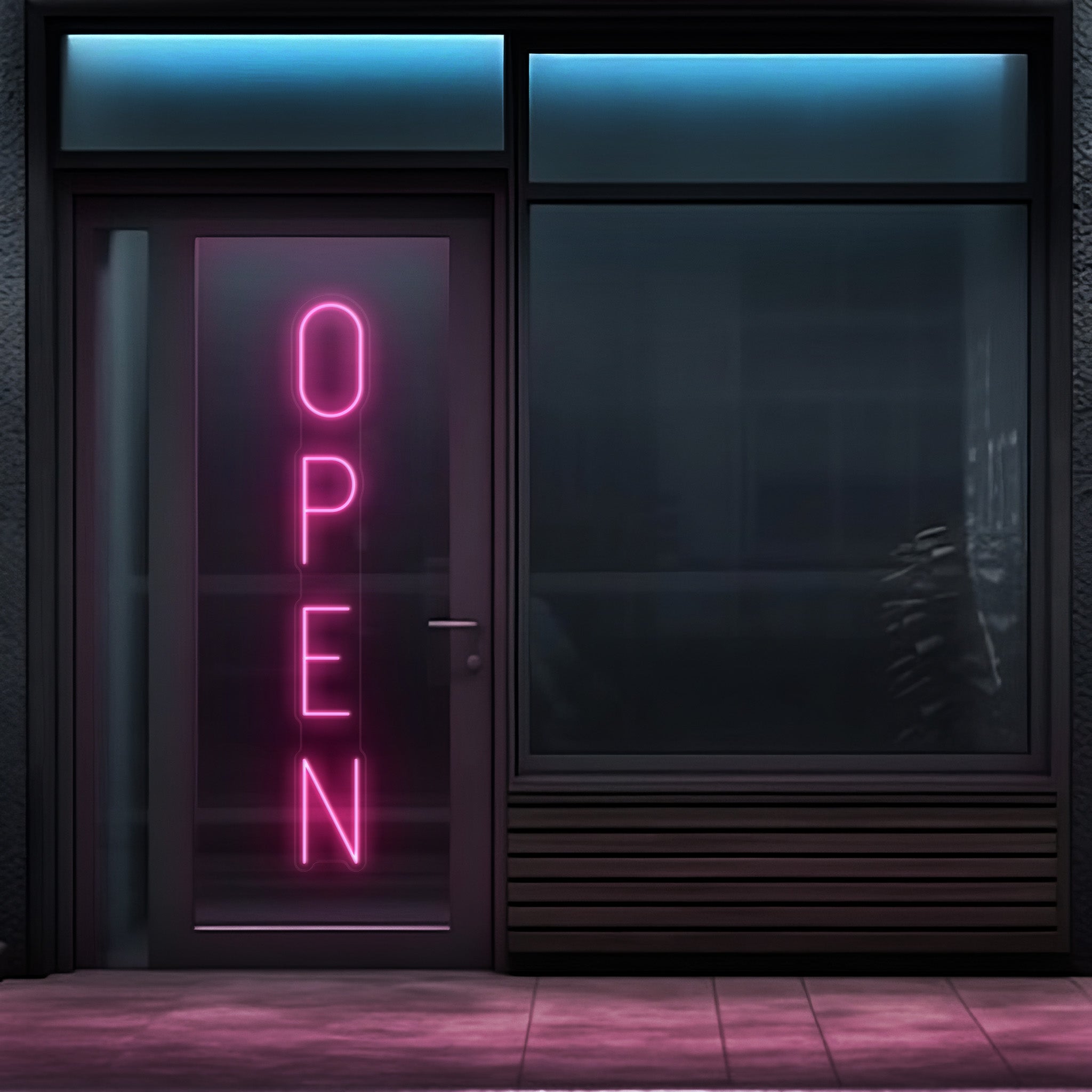 Open Vertical LED Neon Signs!