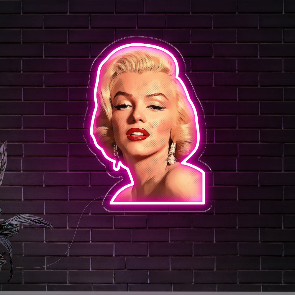 Marilyn Neon Art