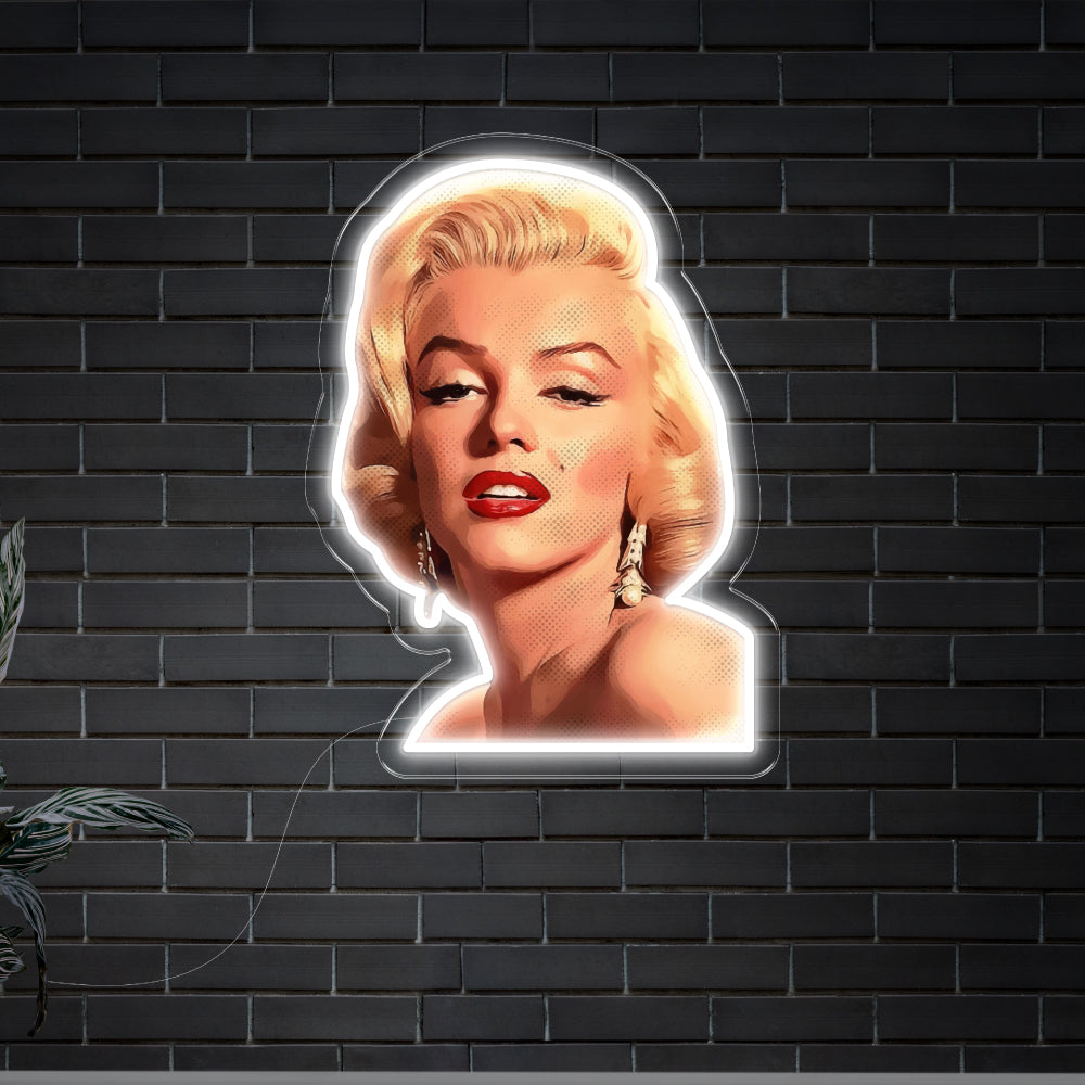 Marilyn Neon Art