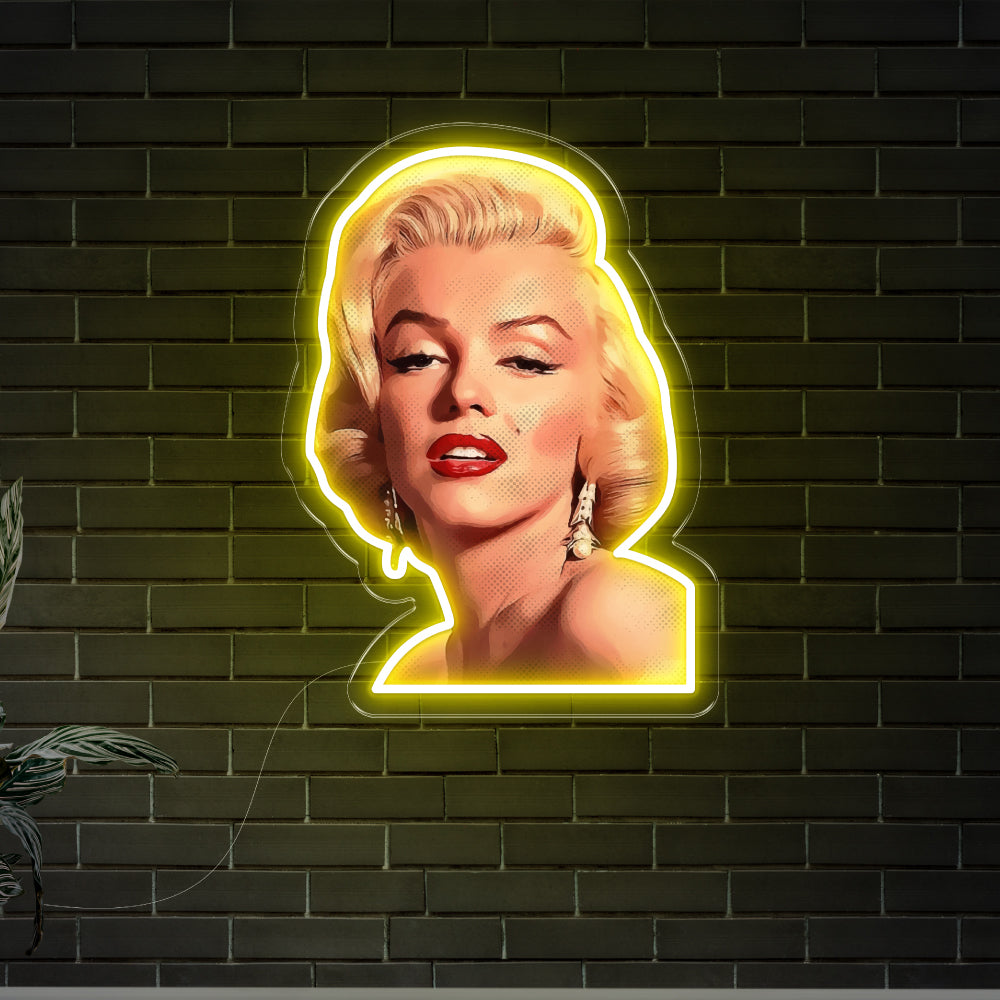 Marilyn Neon Art