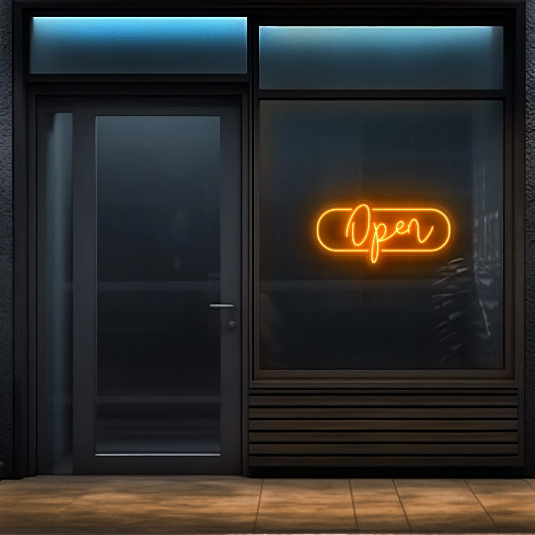 Open Aesthetic LED Neon Sign!