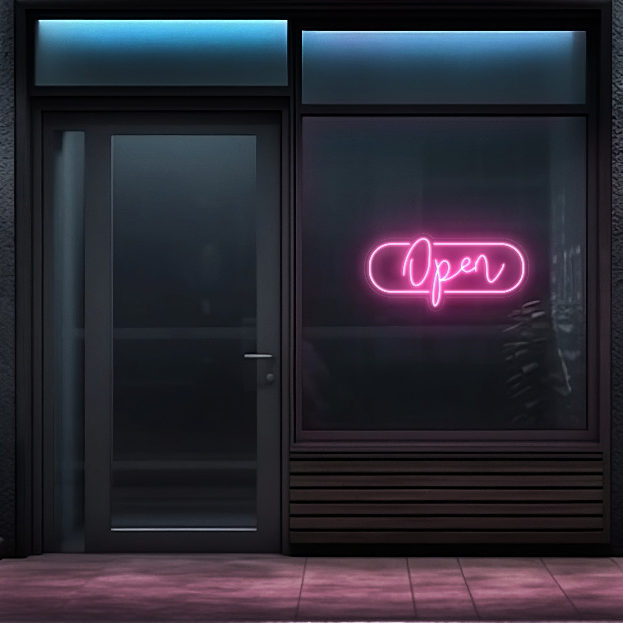 Open Aesthetic LED Neon Sign!