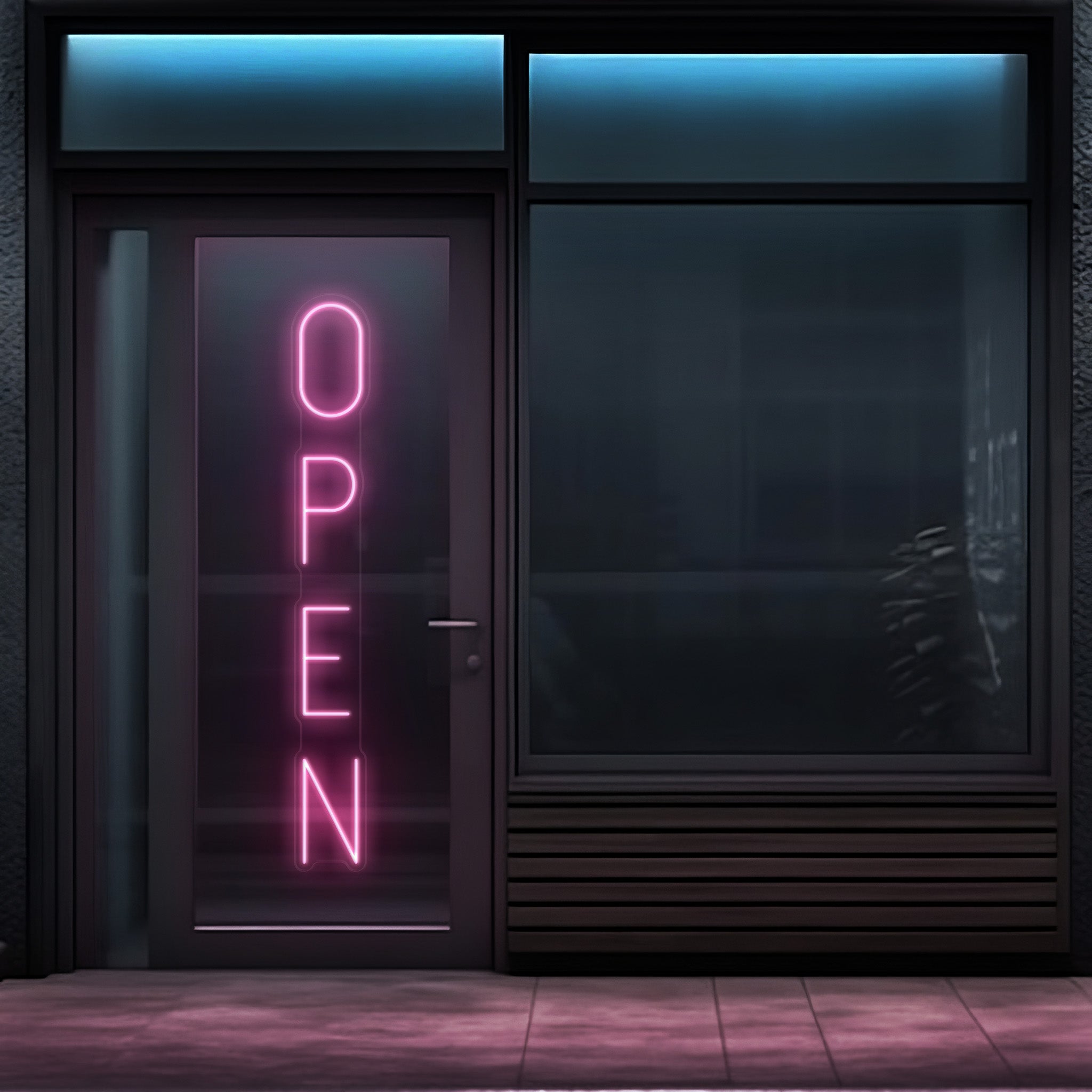 Open Vertical LED Neon Signs!