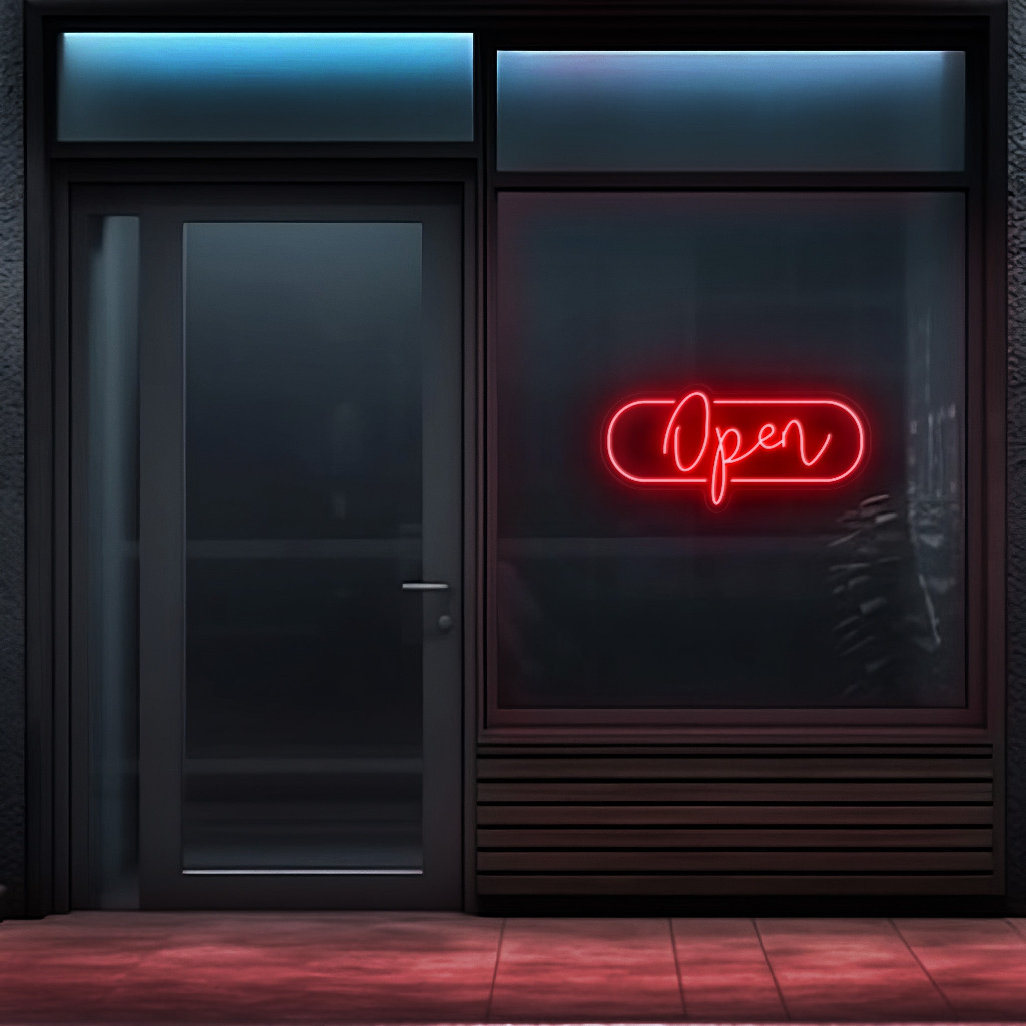 Open Aesthetic LED Neon Sign!