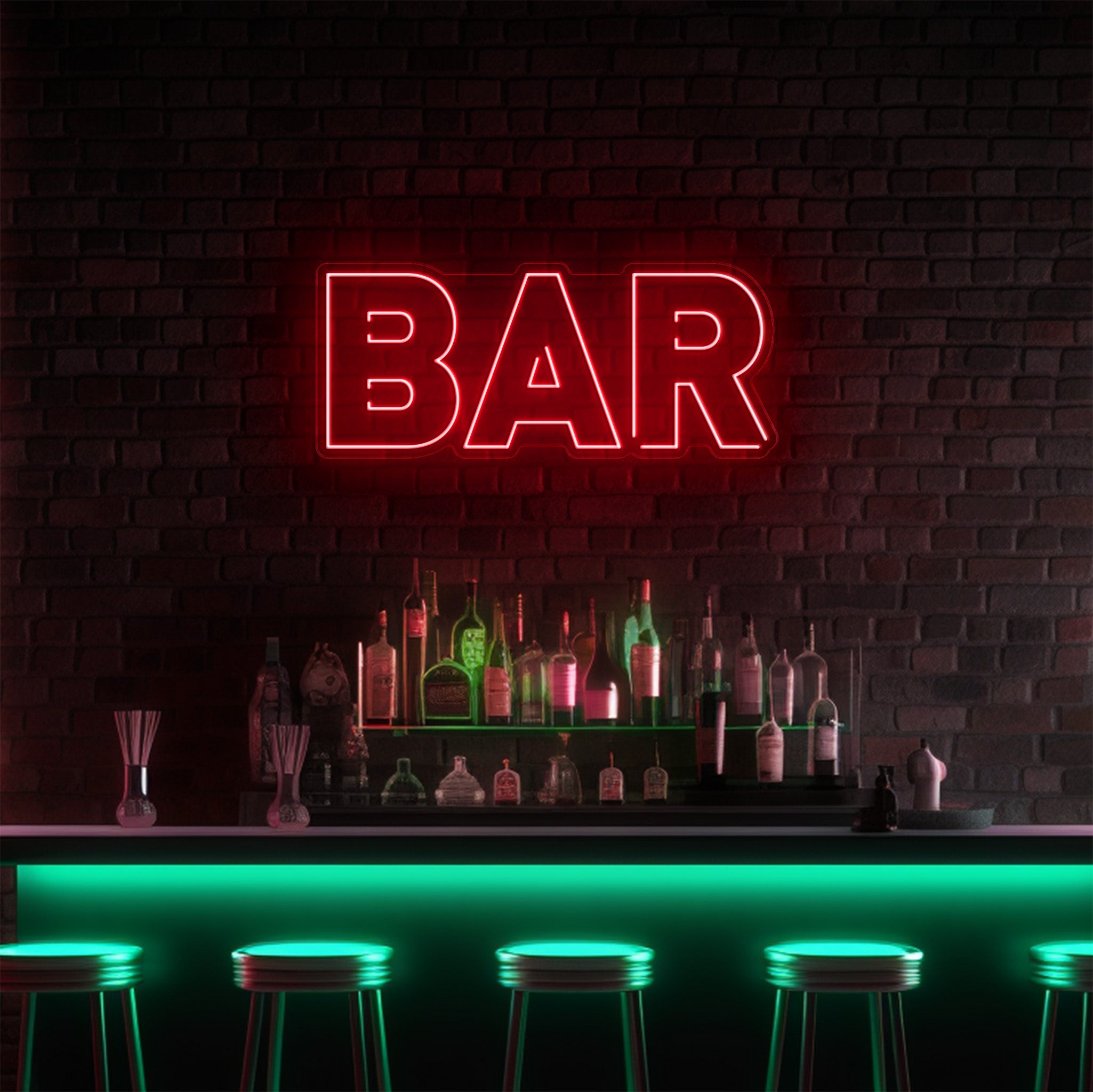 BAR LED Neon Sign!