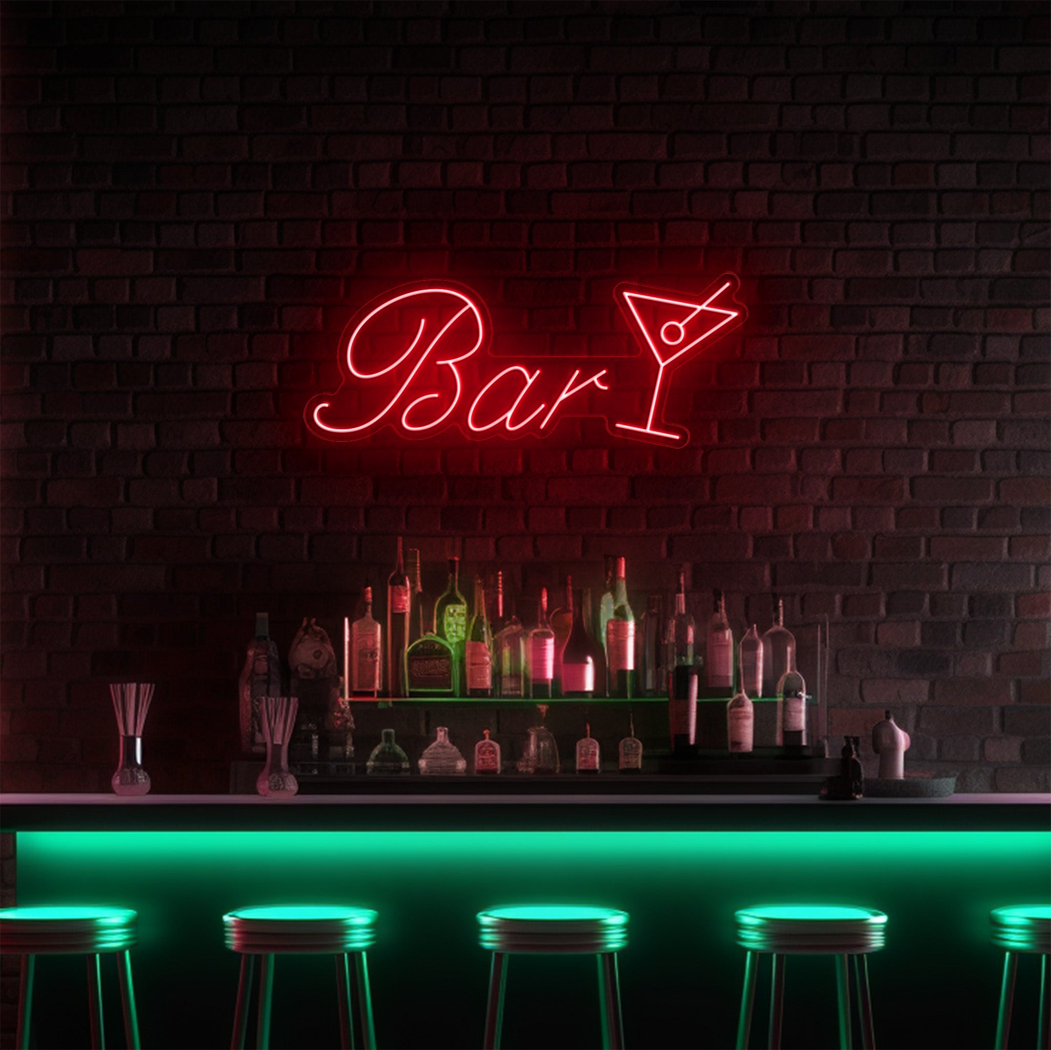 Bar Martini LED Neon!