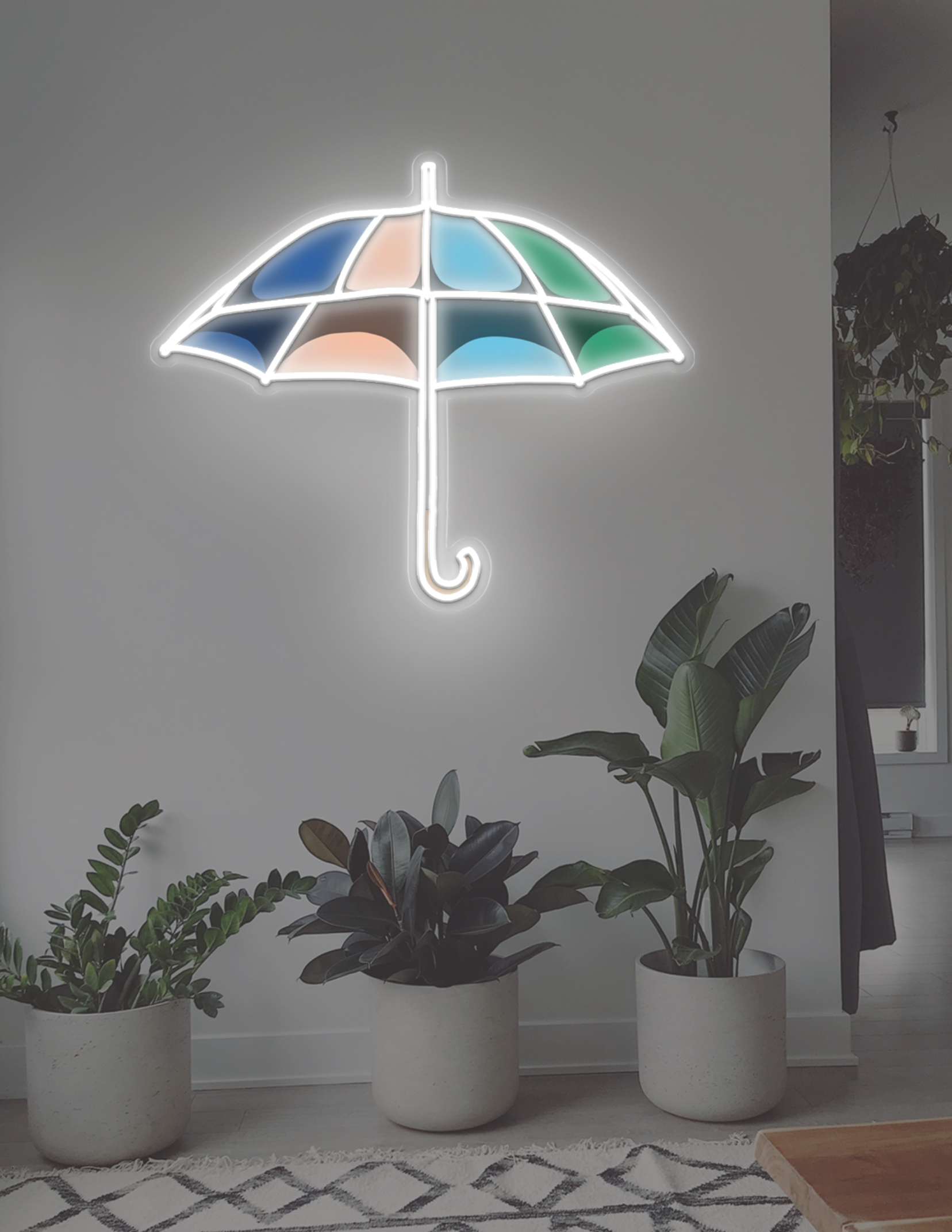 Umbrella LED neon sign