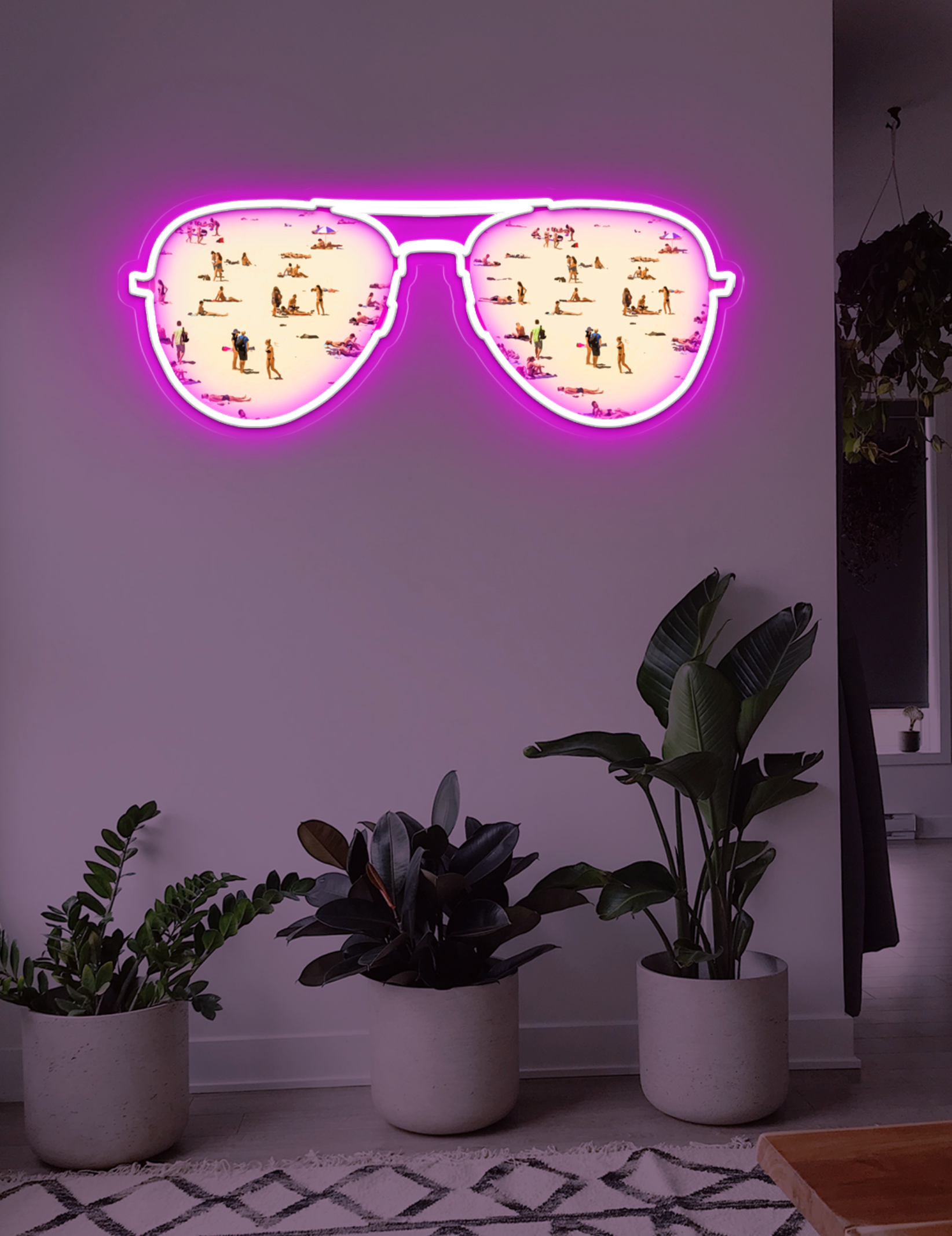 Sunglass LED neon sign