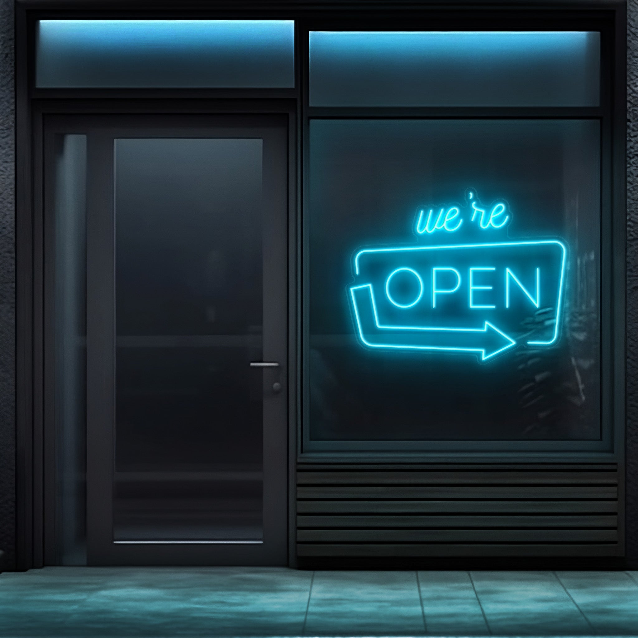 We're Open LED Neon Sign!