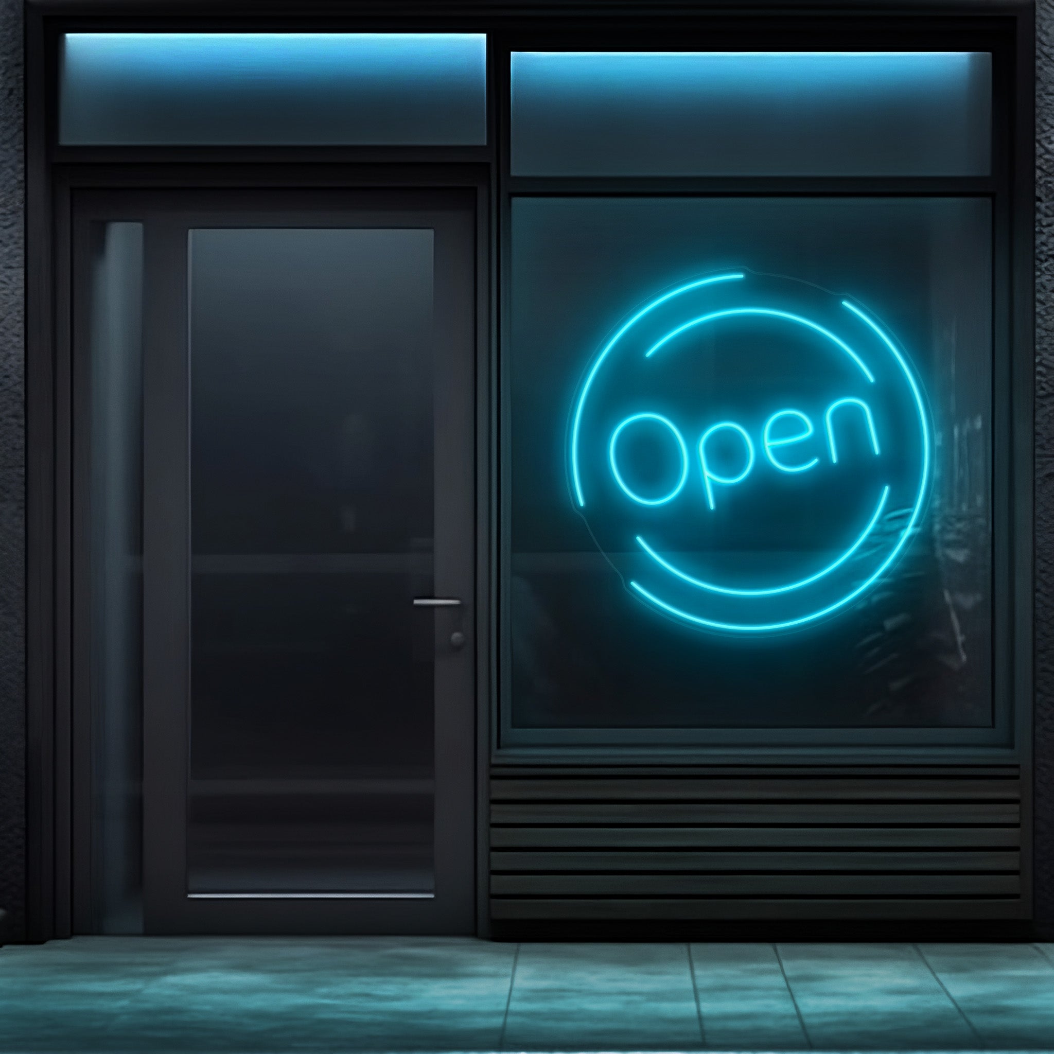 Open Circle LED Neon Sign!