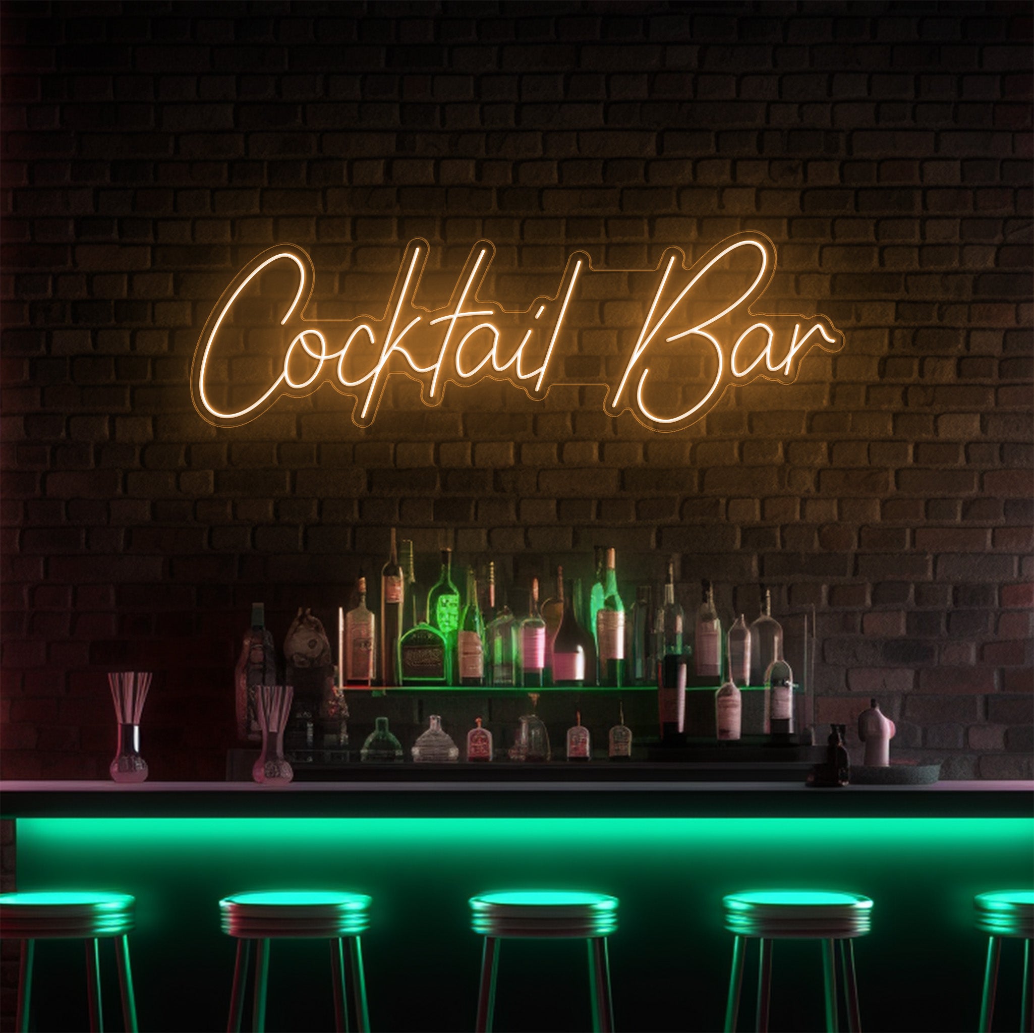 Cocktail Bar LED Neon Sign!