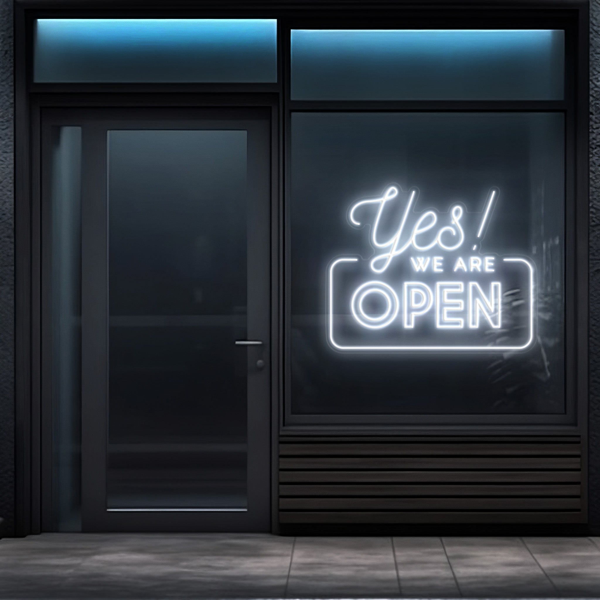 Yes We Are Open LED Neon Sign!