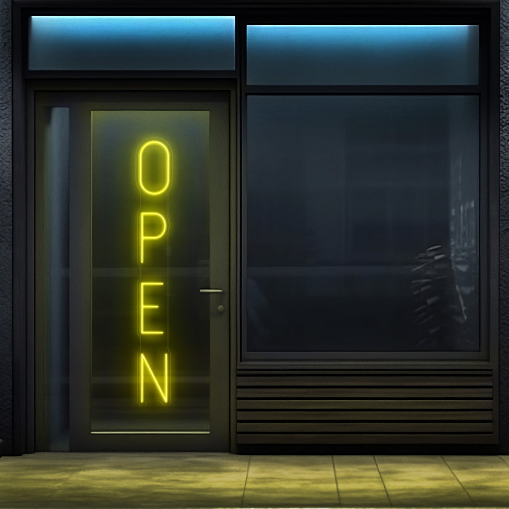 Open Vertical LED Neon Signs!