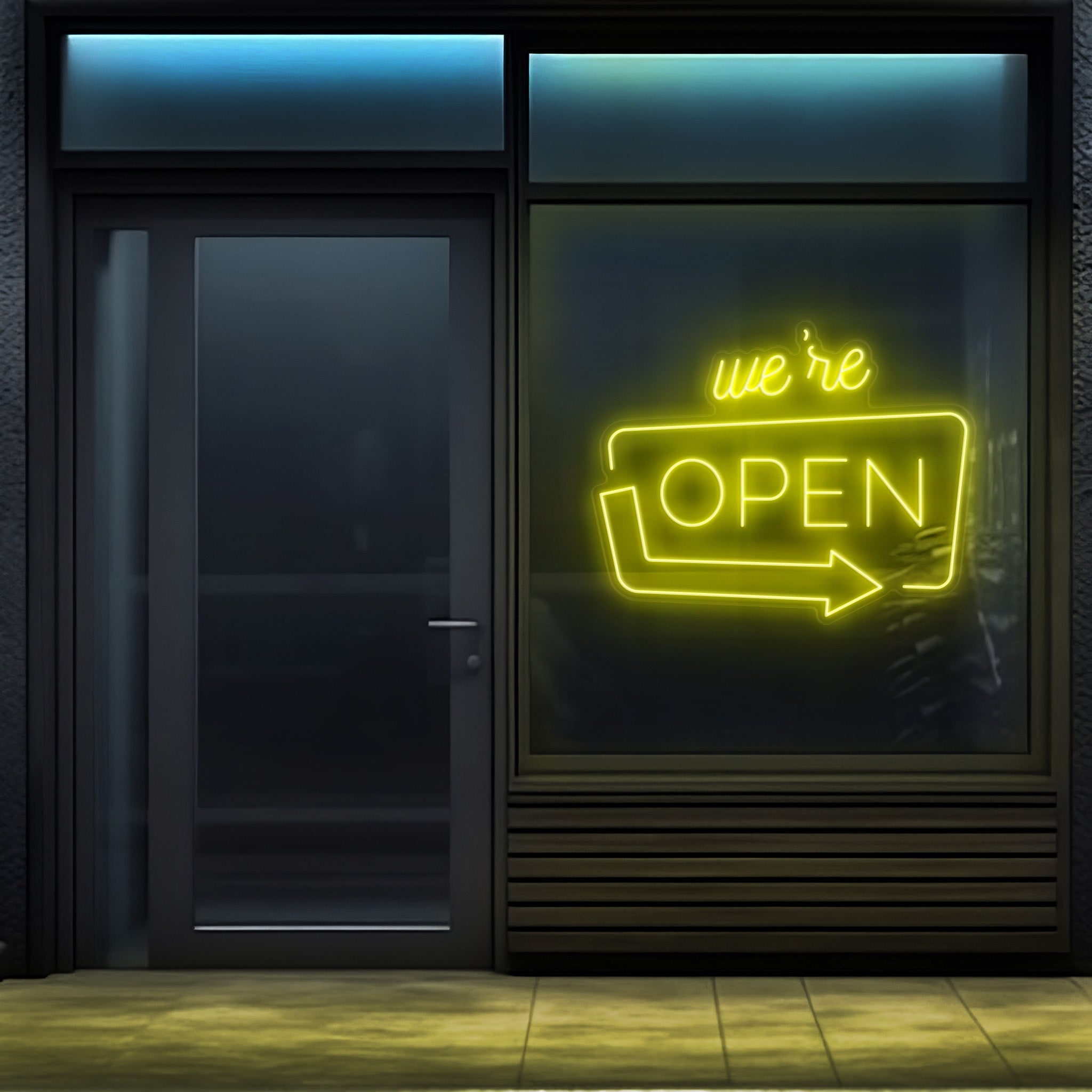 We're Open LED Neon Sign!