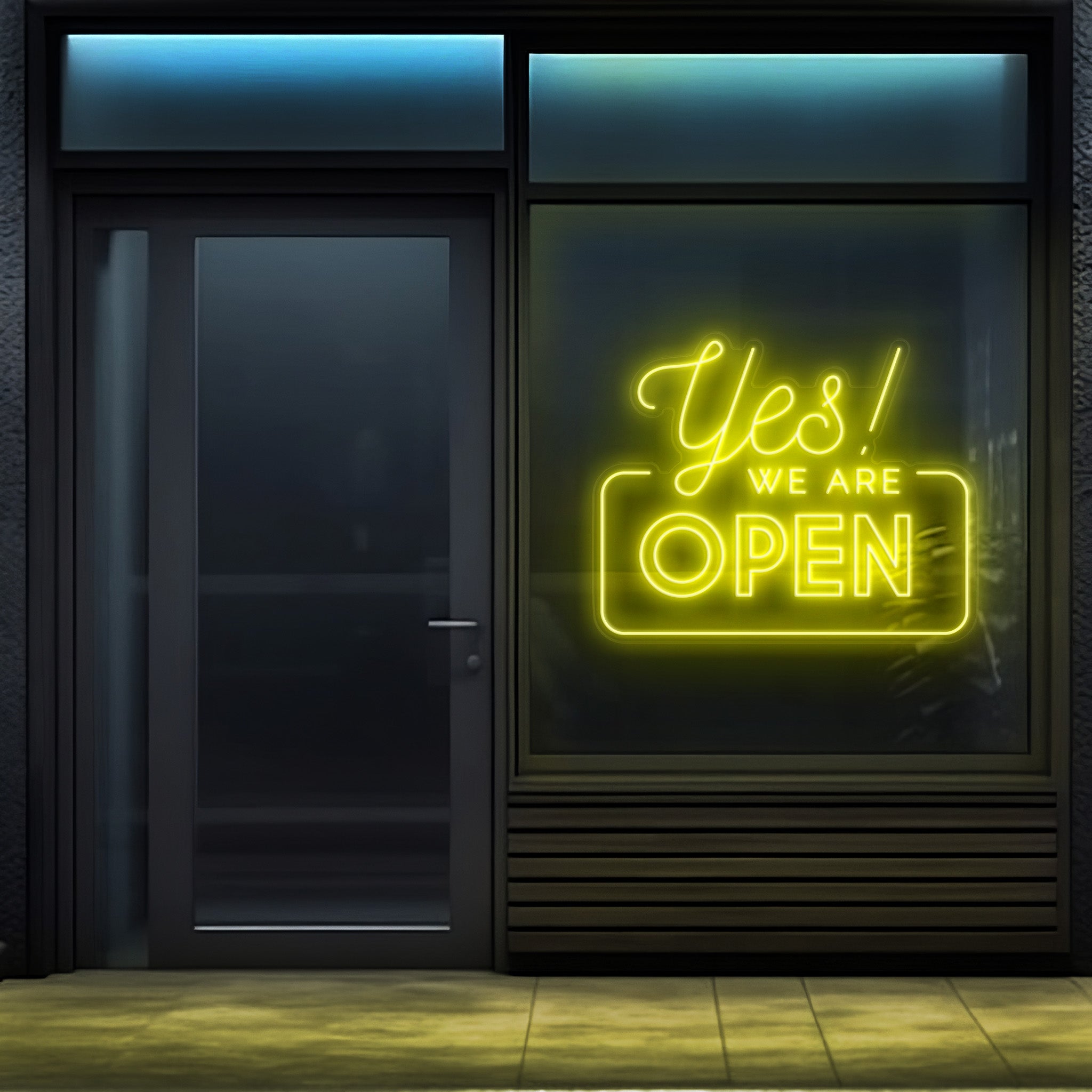 Yes We Are Open LED Neon Sign!